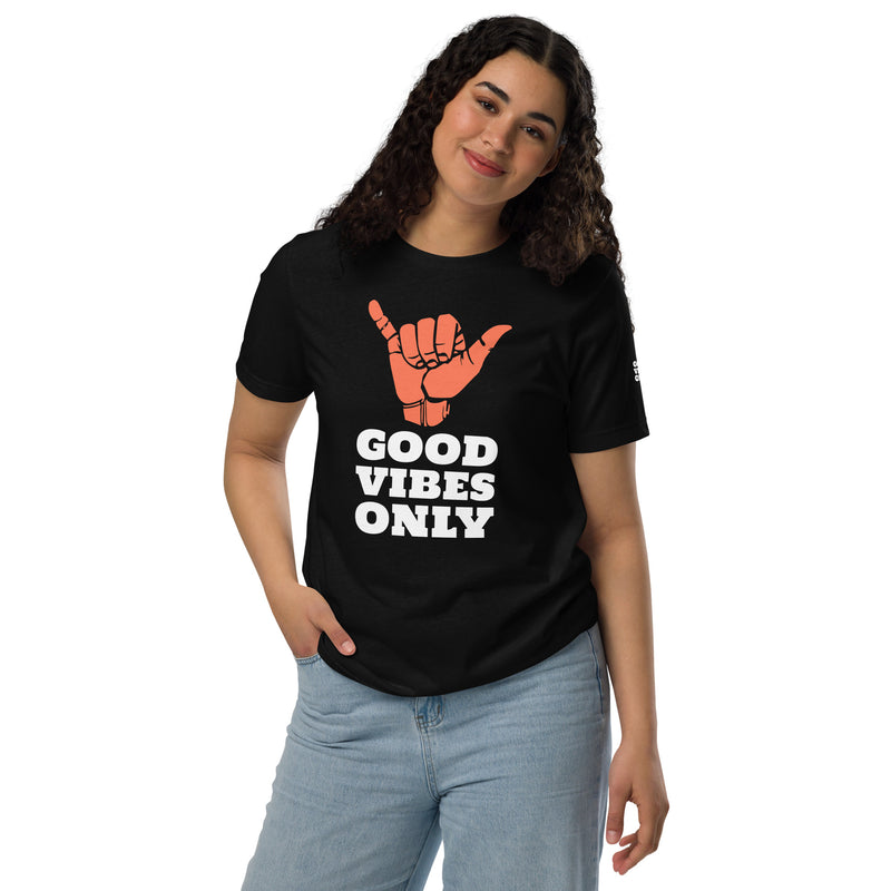 Good Vibes Only Unisex staple eco t-shirt