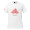 Okay But First Yoga Unisex staple eco t-shirt