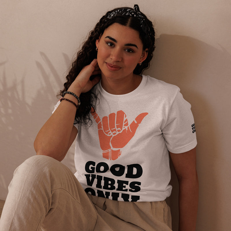 Good Vibes Only Unisex staple eco t-shirt