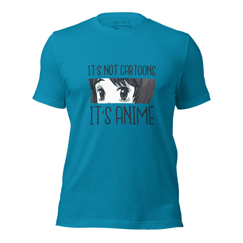 It's Not a Cartoon It's Anime t-shirt