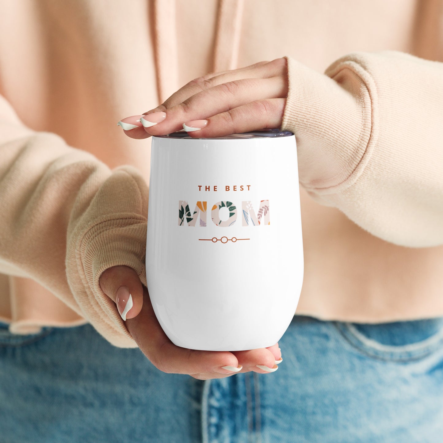 Best Mom Wine tumbler