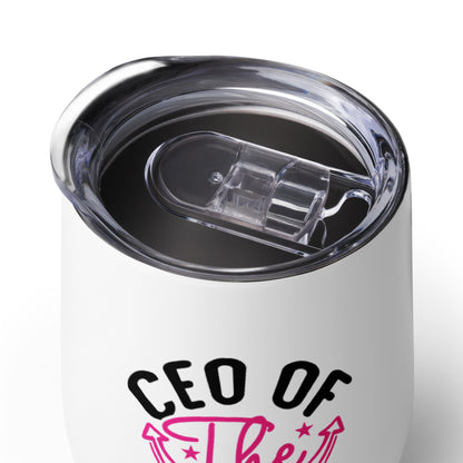 CEO of the House Wine tumbler