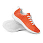 Orange Design Women’s athletic sneakers