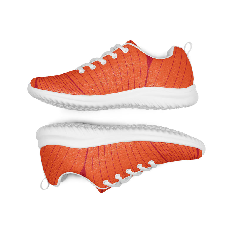 Orange Design Women’s athletic sneakers