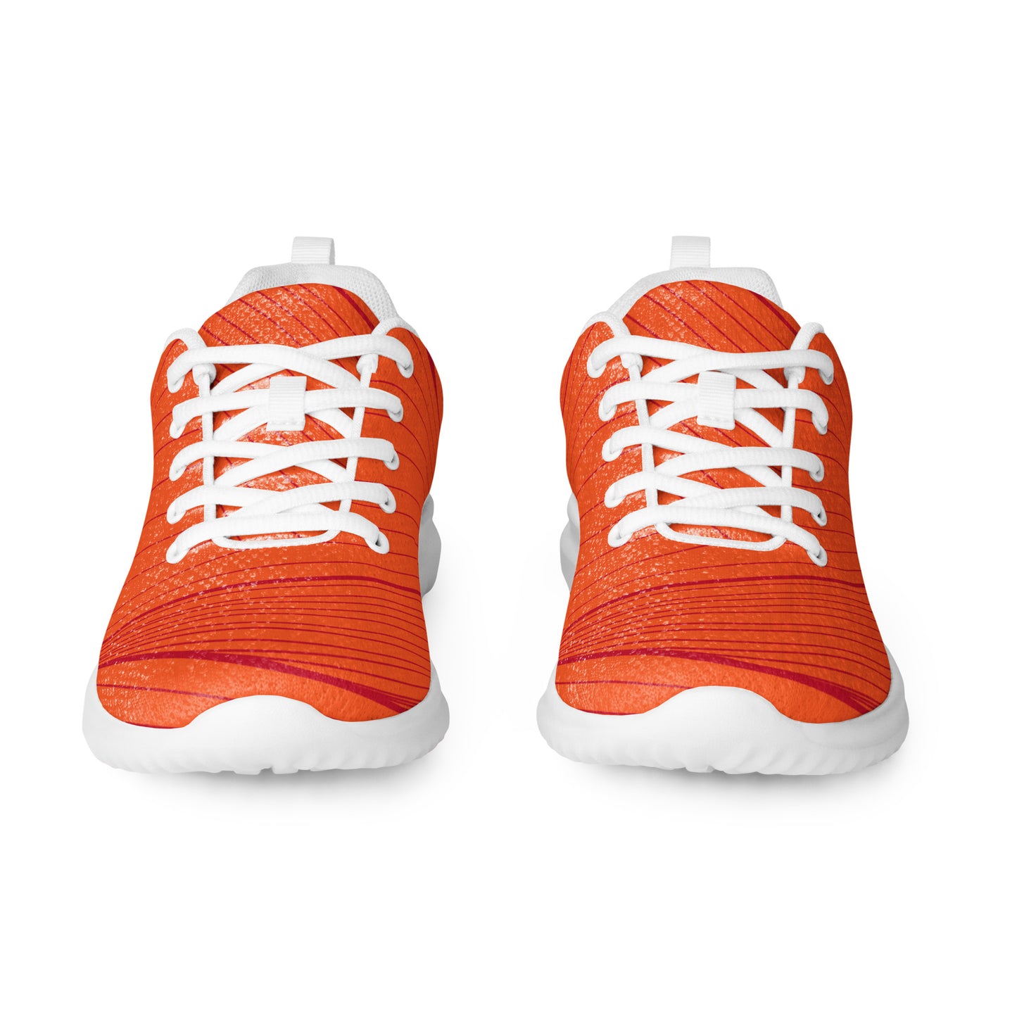 Orange Design Women’s athletic sneakers