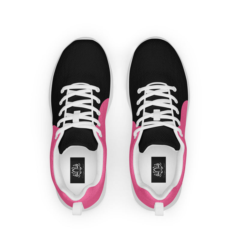 Pink and Black Women’s athletic sneakers