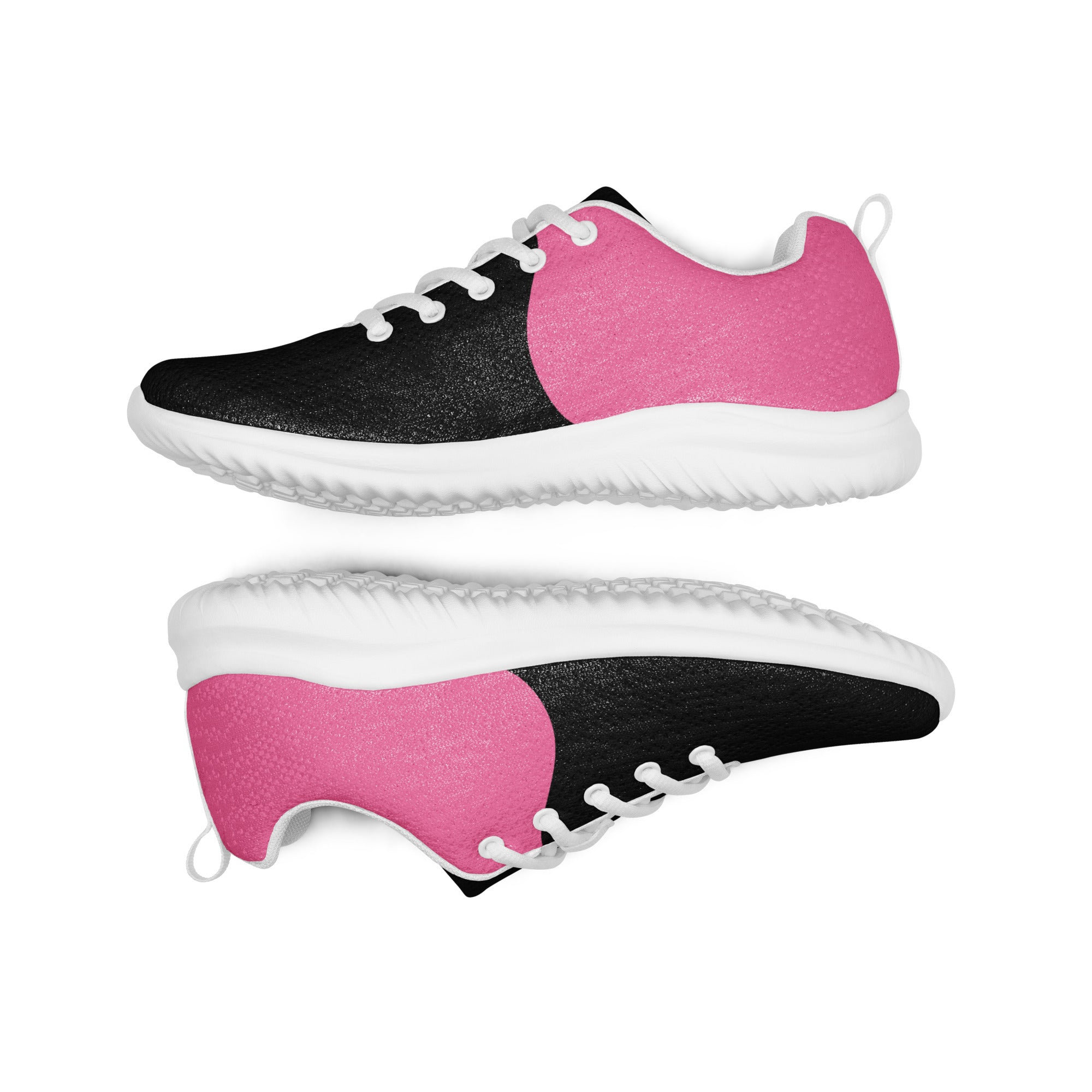 Pink and Black Women’s athletic sneakers