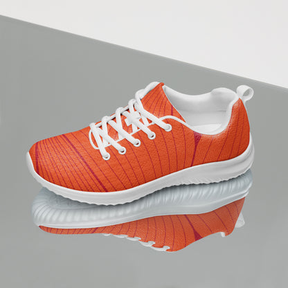 Orange Design Women’s athletic sneakers