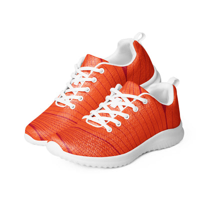 Orange Design Women’s athletic sneakers