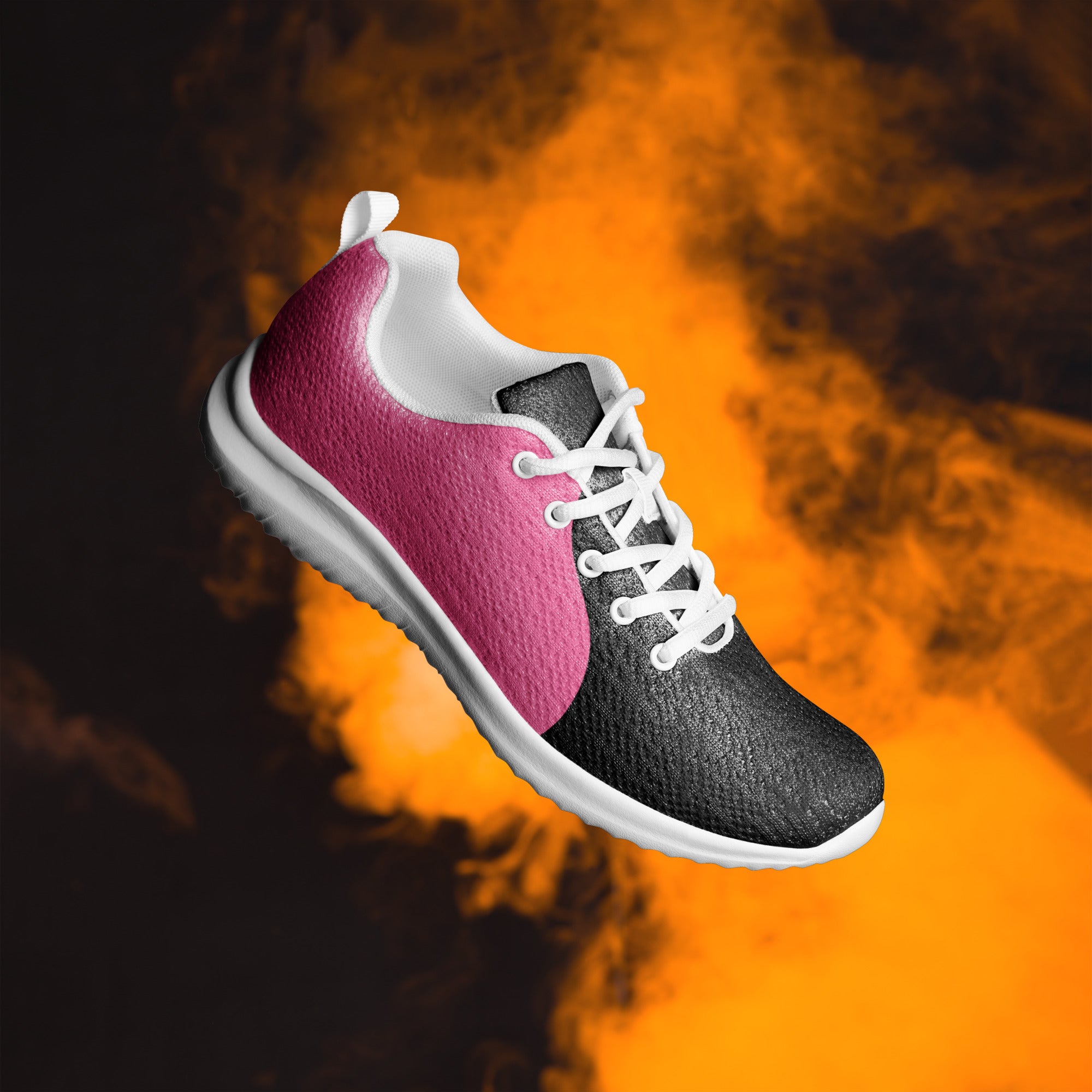 Pink and Black Women’s athletic sneakers