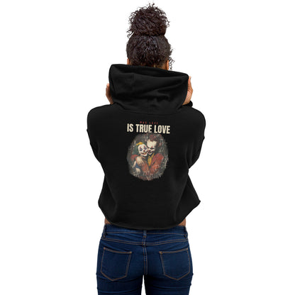 True Love Crop Hoodie