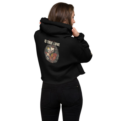 True Love Crop Hoodie