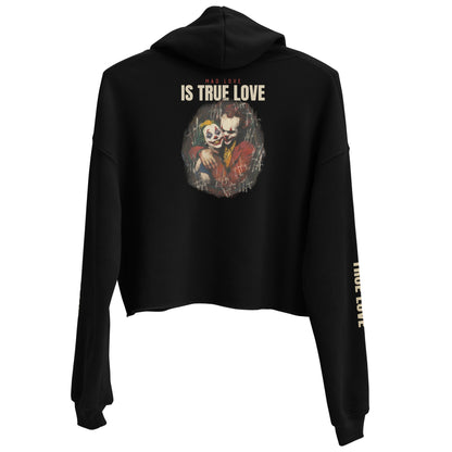 True Love Crop Hoodie