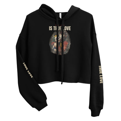 True Love Crop Hoodie