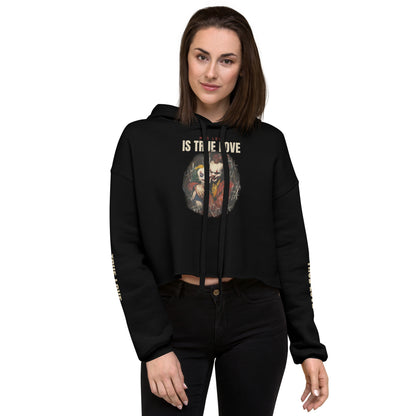 True Love Crop Hoodie