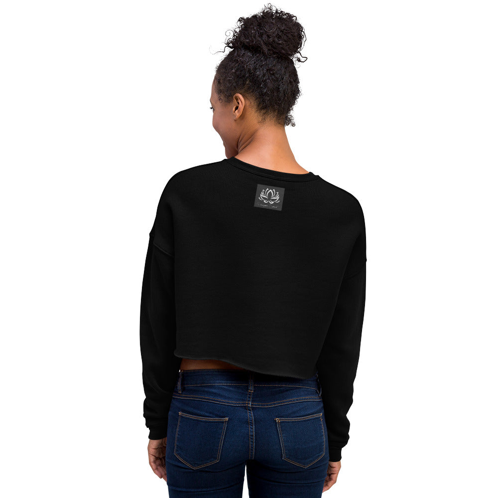 Women's Designer Spirit Crop Sweatshirt