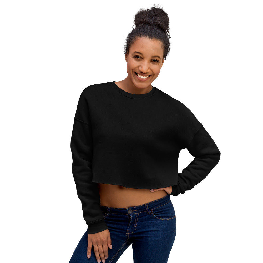 Women's Designer Spirit Crop Sweatshirt