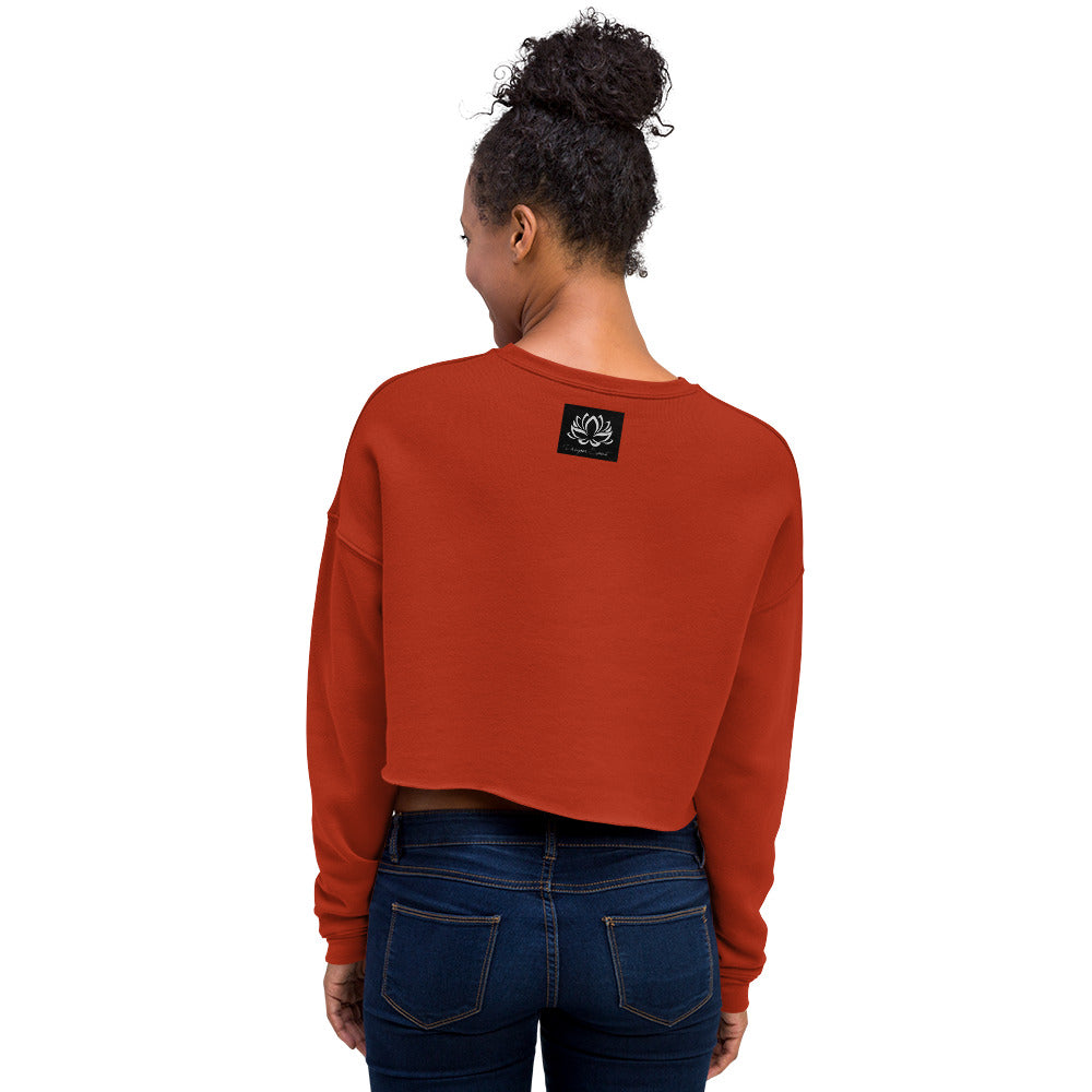 Women's Designer Spirit Crop Sweatshirt