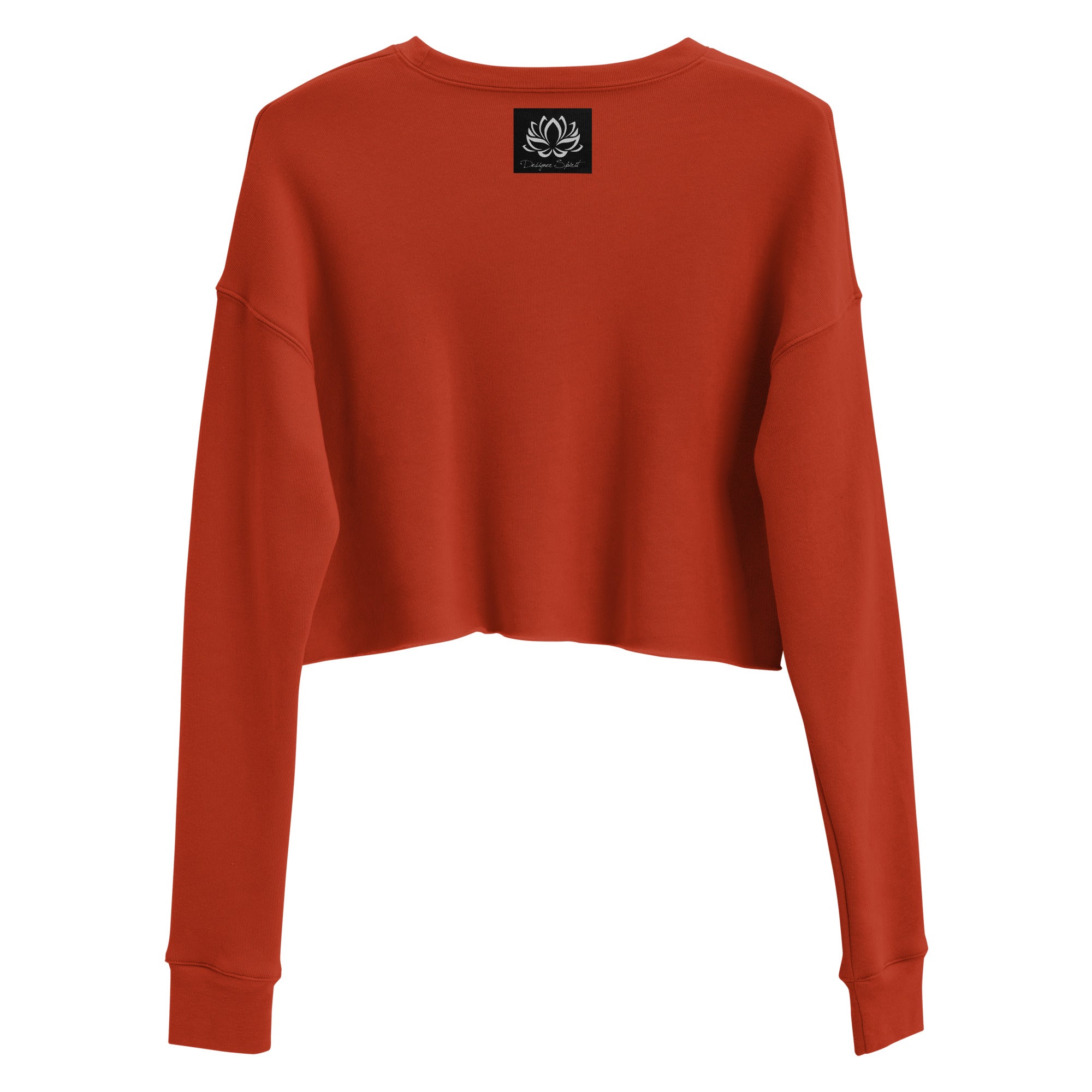 Women's Designer Spirit Crop Sweatshirt