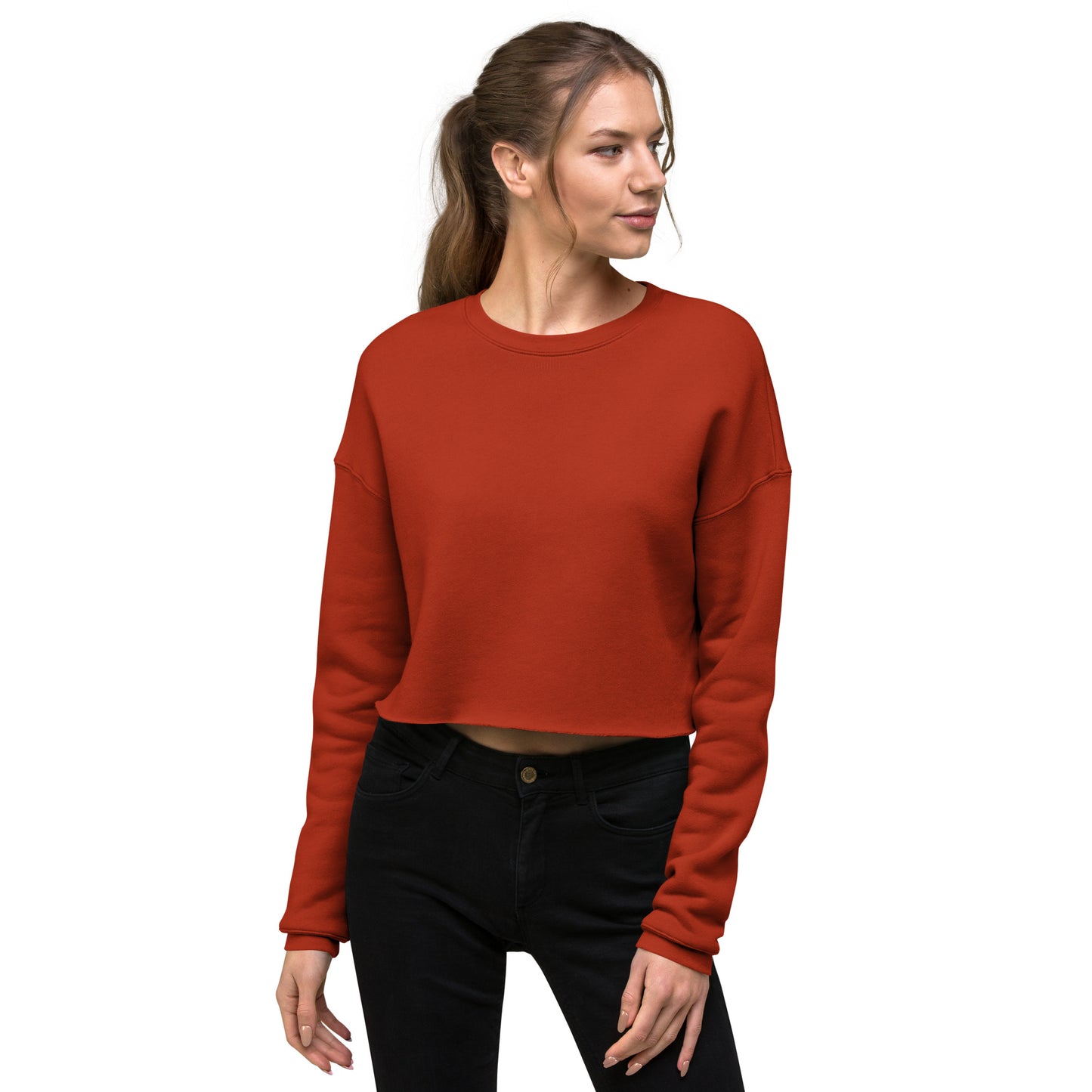 Women's Designer Spirit Crop Sweatshirt