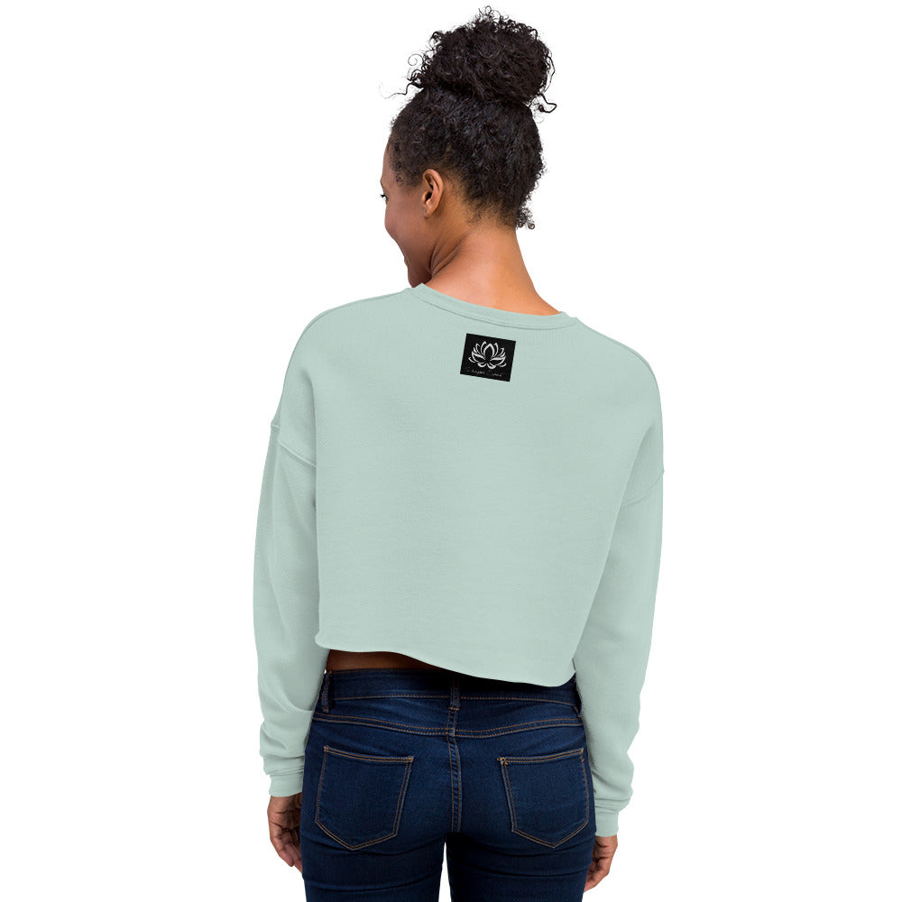 Women's Designer Spirit Crop Sweatshirt