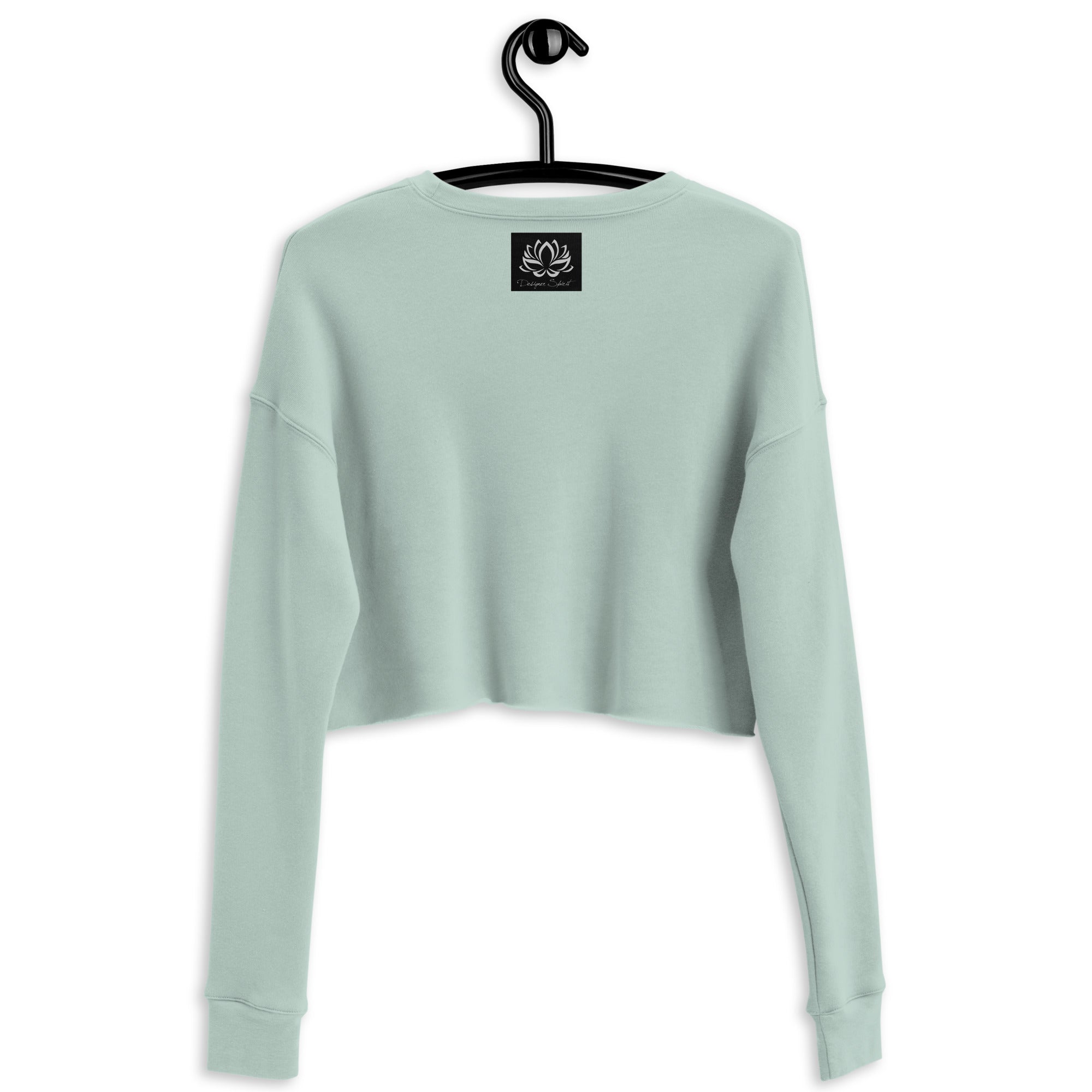 Women's Designer Spirit Crop Sweatshirt