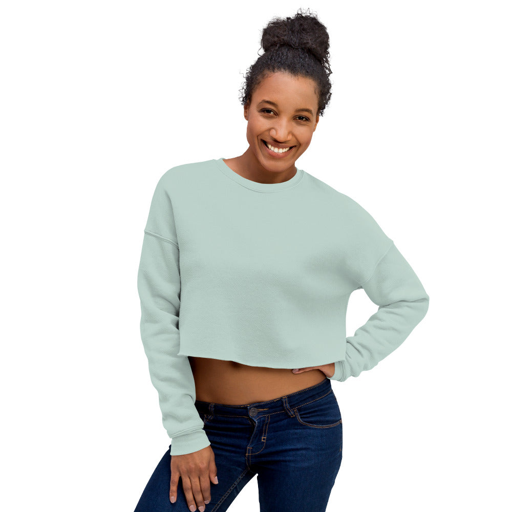 Women's Designer Spirit Crop Sweatshirt