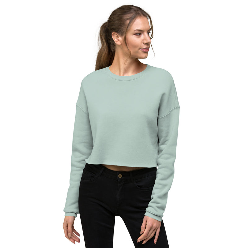 Women's Designer Spirit Crop Sweatshirt