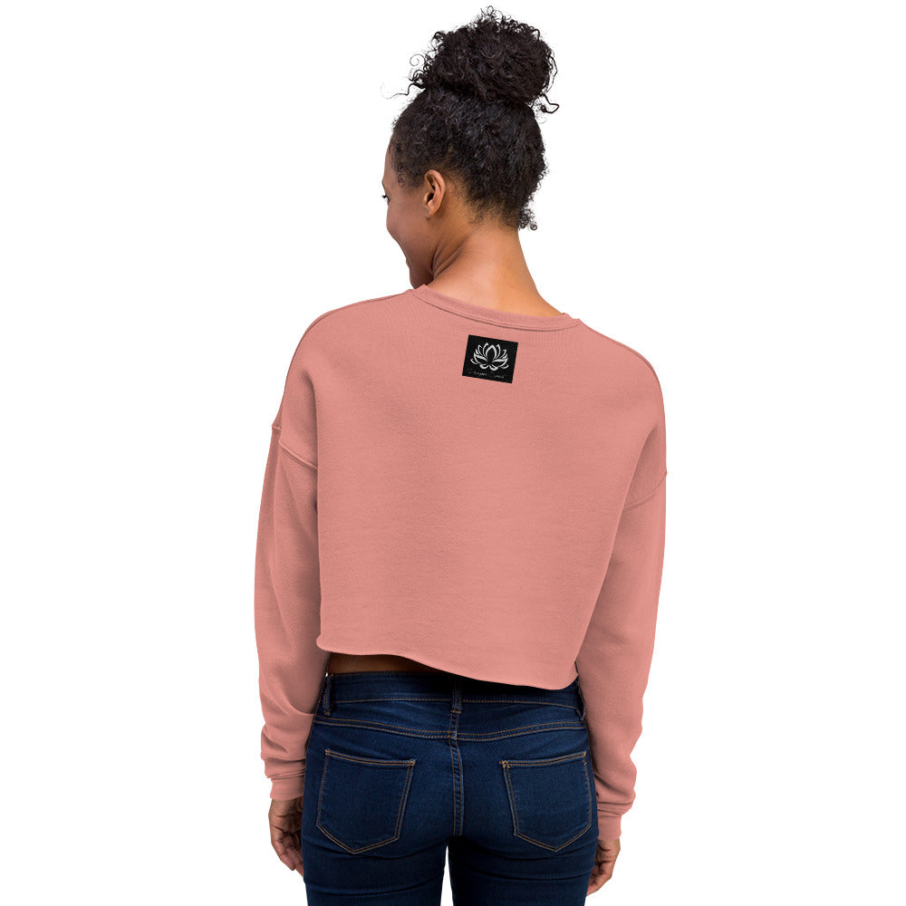 Women's Designer Spirit Crop Sweatshirt