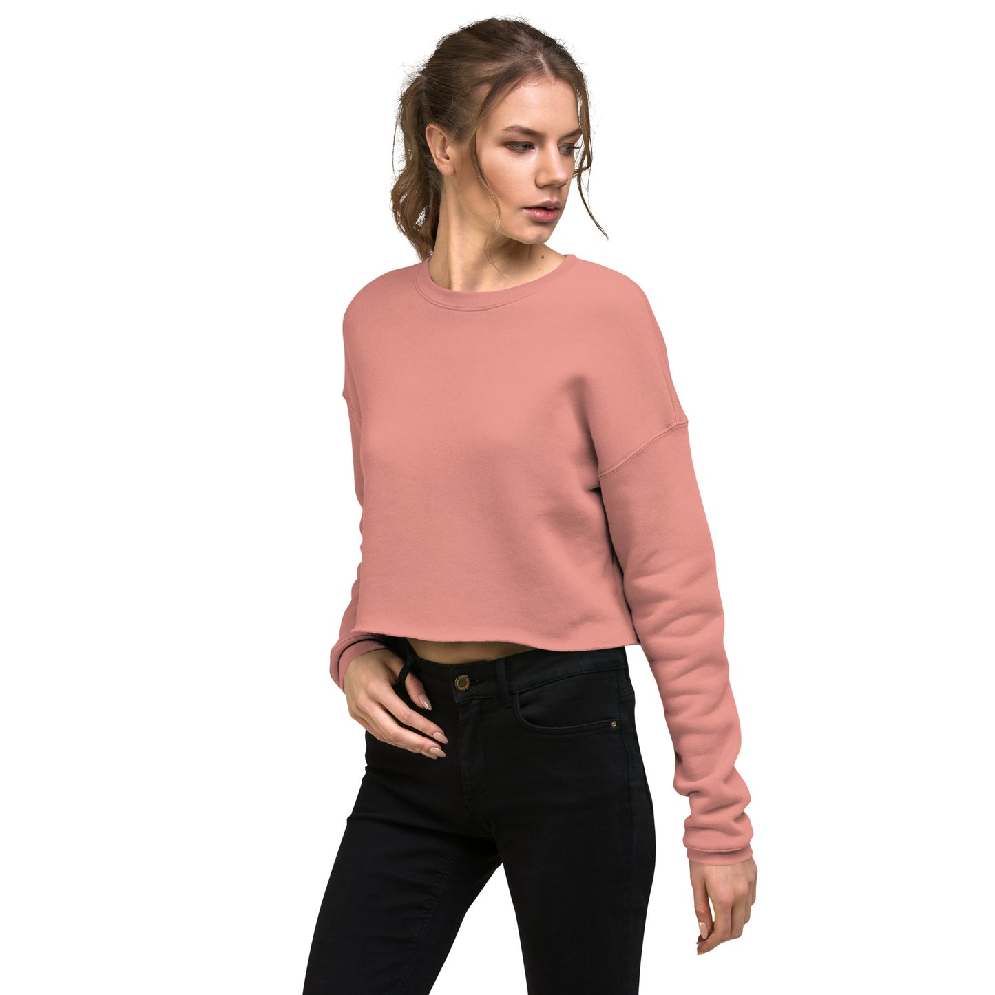 Women's Designer Spirit Crop Sweatshirt