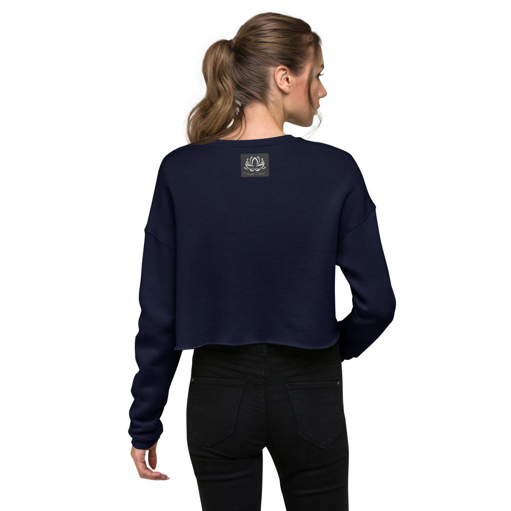 Women's Designer Spirit Crop Sweatshirt