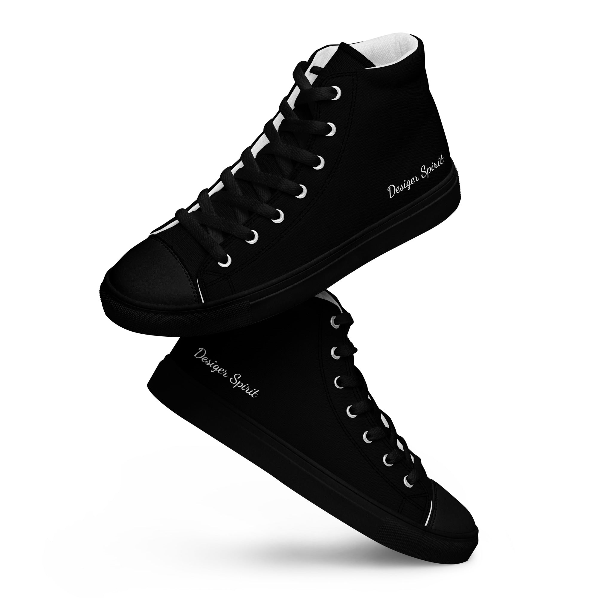 Designer Spirit Women’s high top canvas sneakers