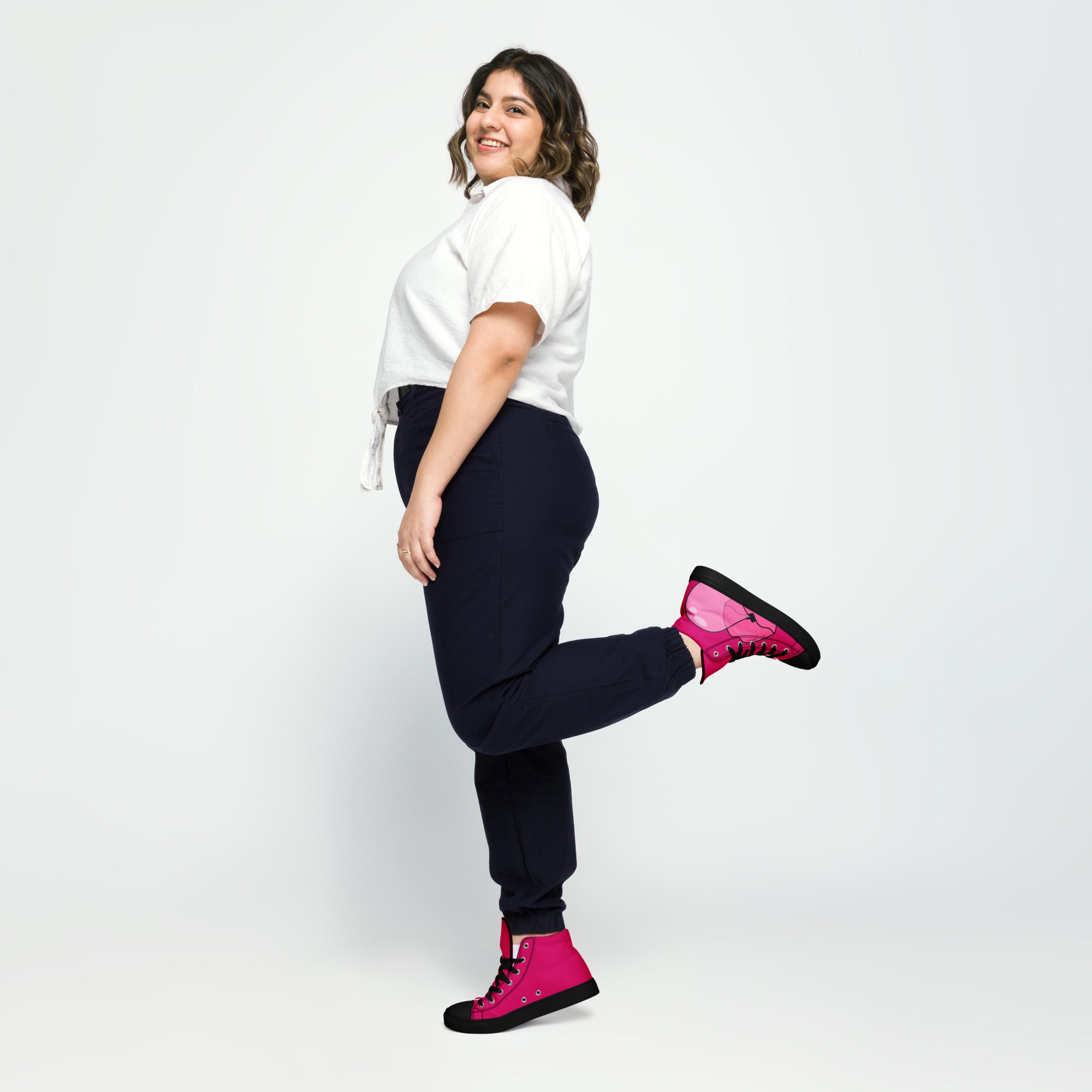 Cool Mom Women’s high top canvas shoes