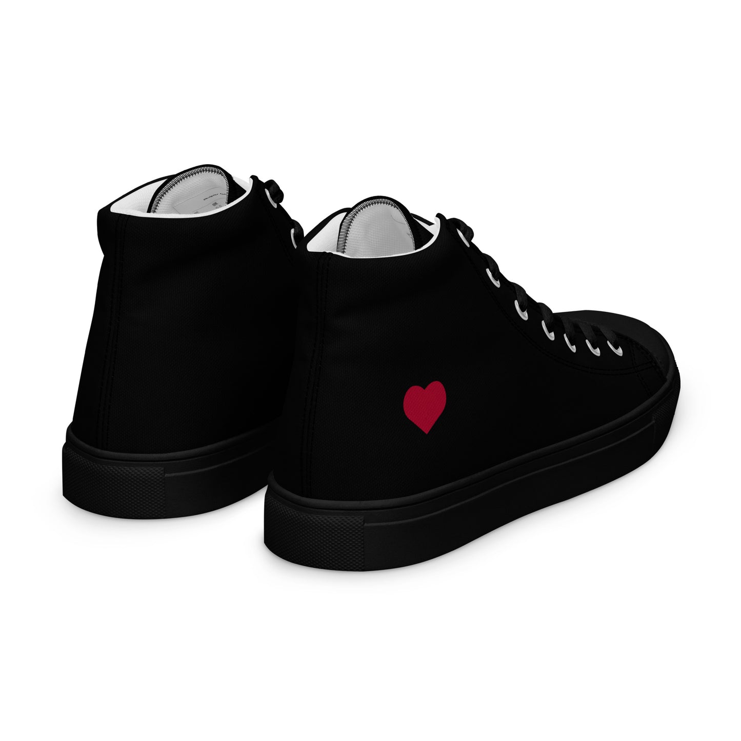 Self Love Women’s high top canvas shoes