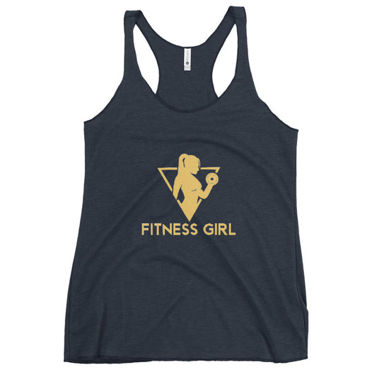 Vintage Navy Women's Racerback Tank