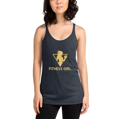 Vintage Navy Women's Racerback Tank