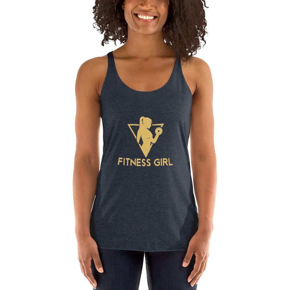 Vintage Navy Women's Racerback Tank