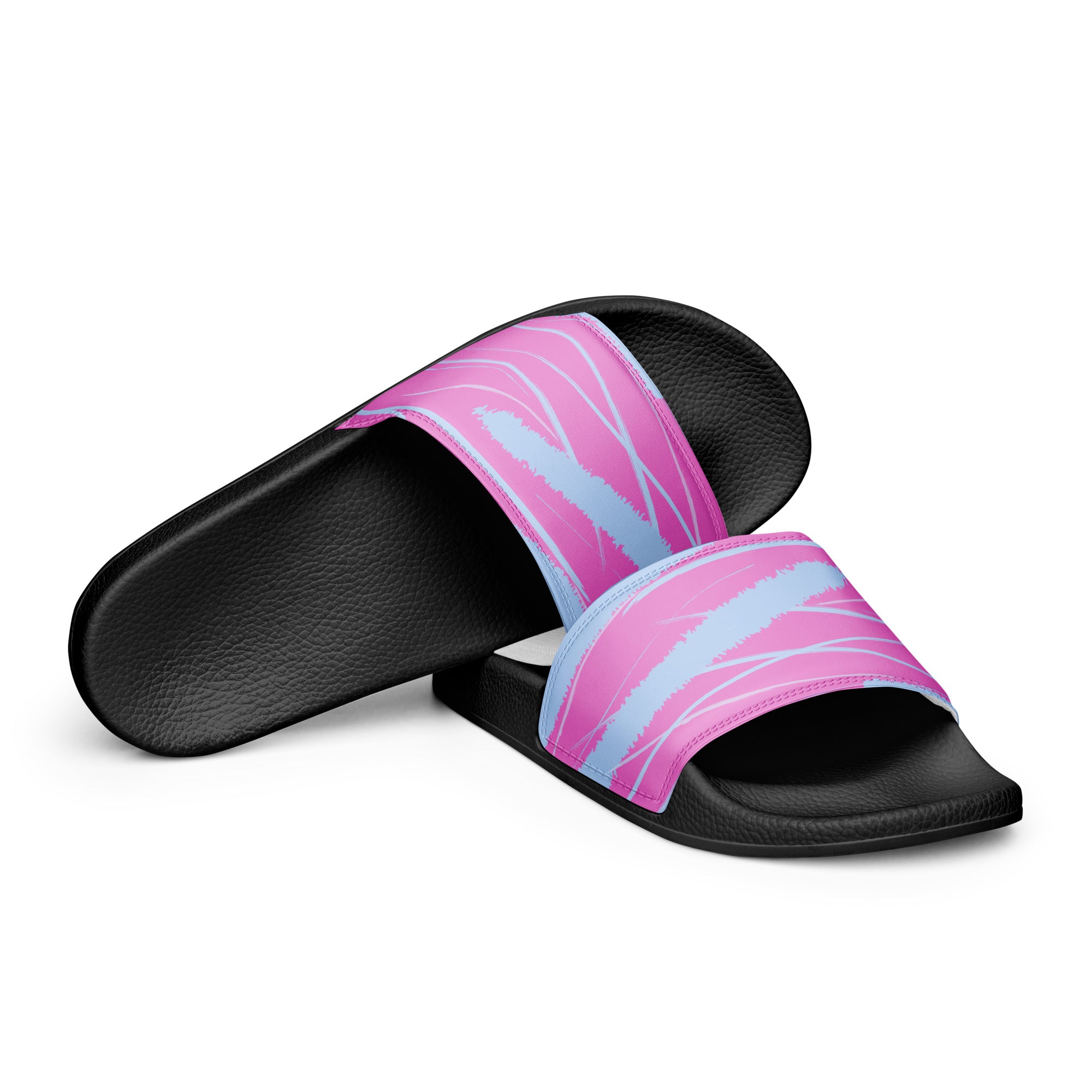 Line Print Women's slides