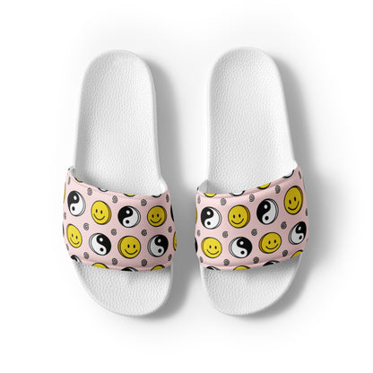 Smiley Ying Yang Women's slides