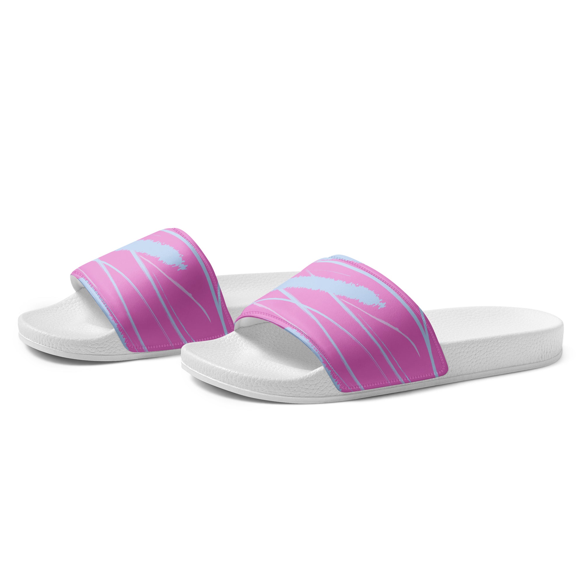 Line Print Women's slides