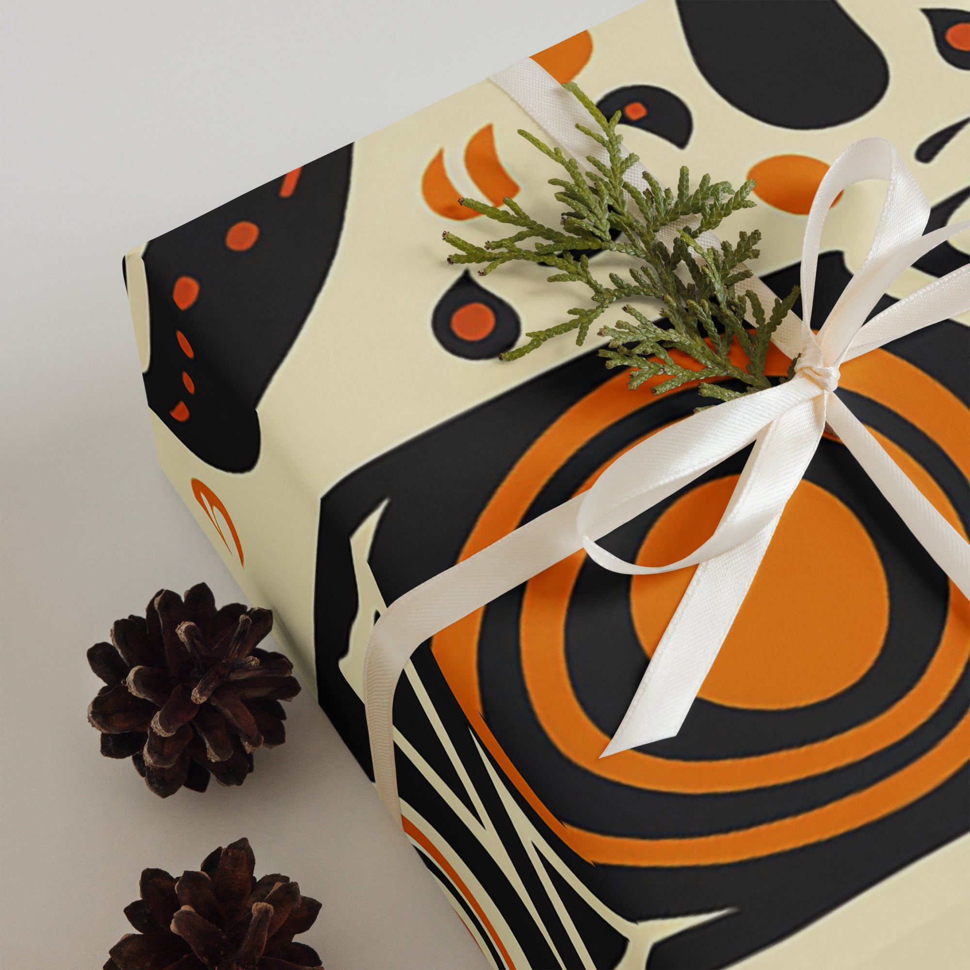 African Print Wrapping paper sheets