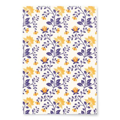 Floral Wrapping paper sheets