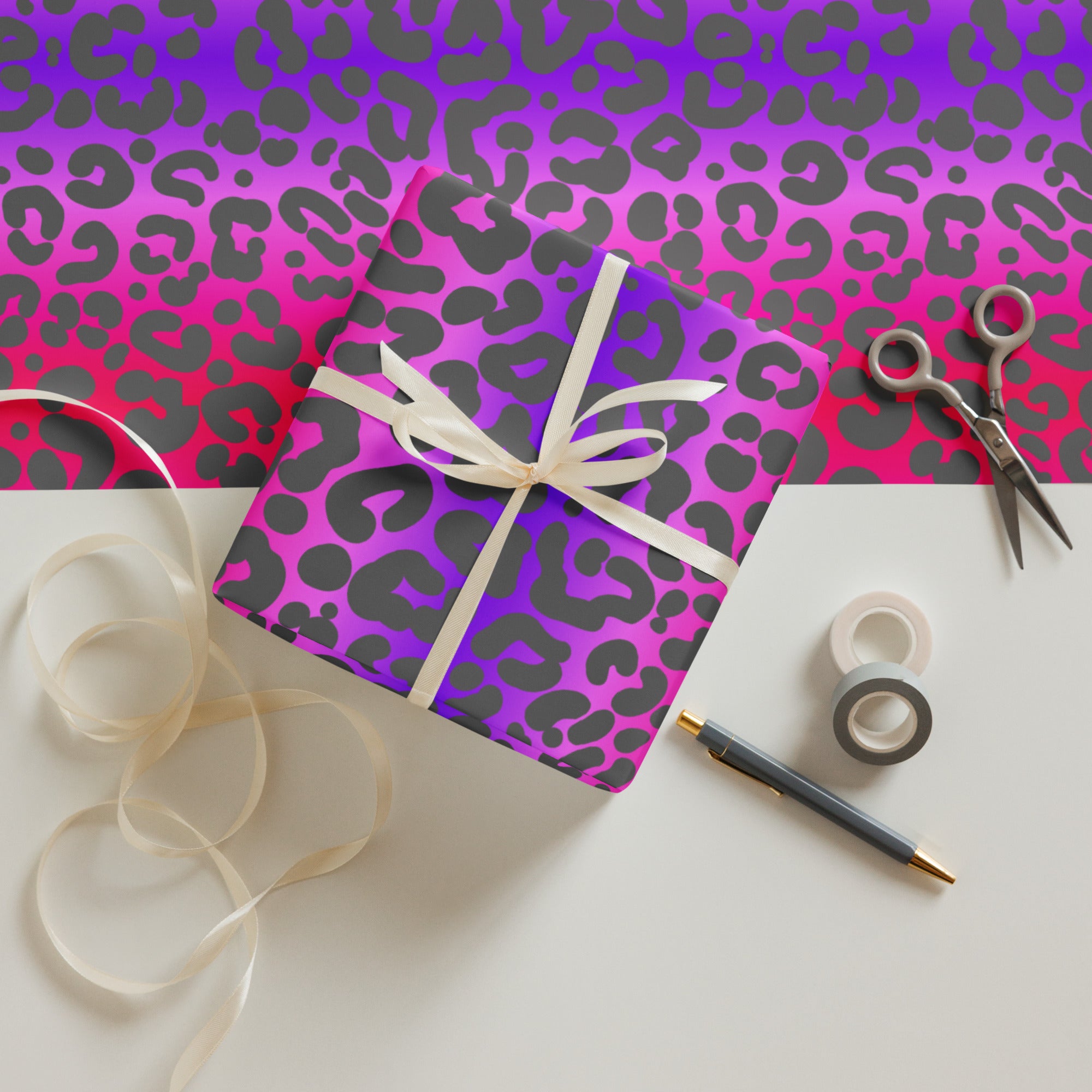 Animal Print Wrapping paper sheets