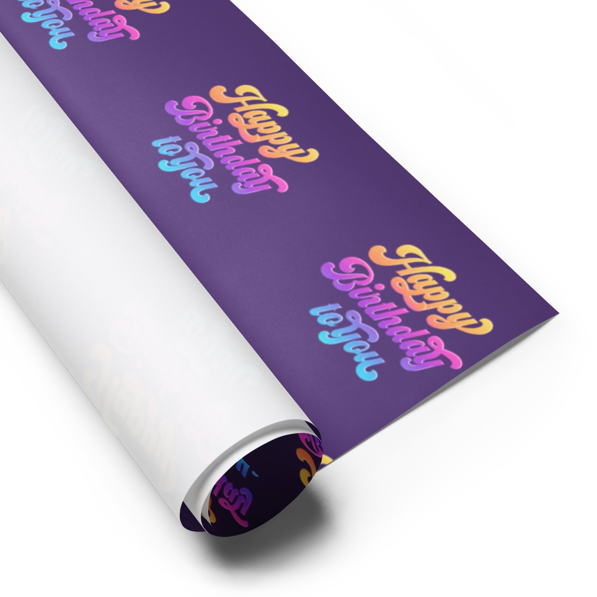 Happy Birthday Wrapping paper sheets