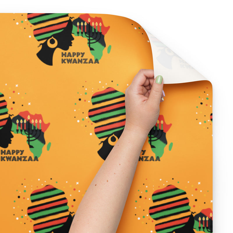 Happy Kwanzaa Wrapping paper sheets