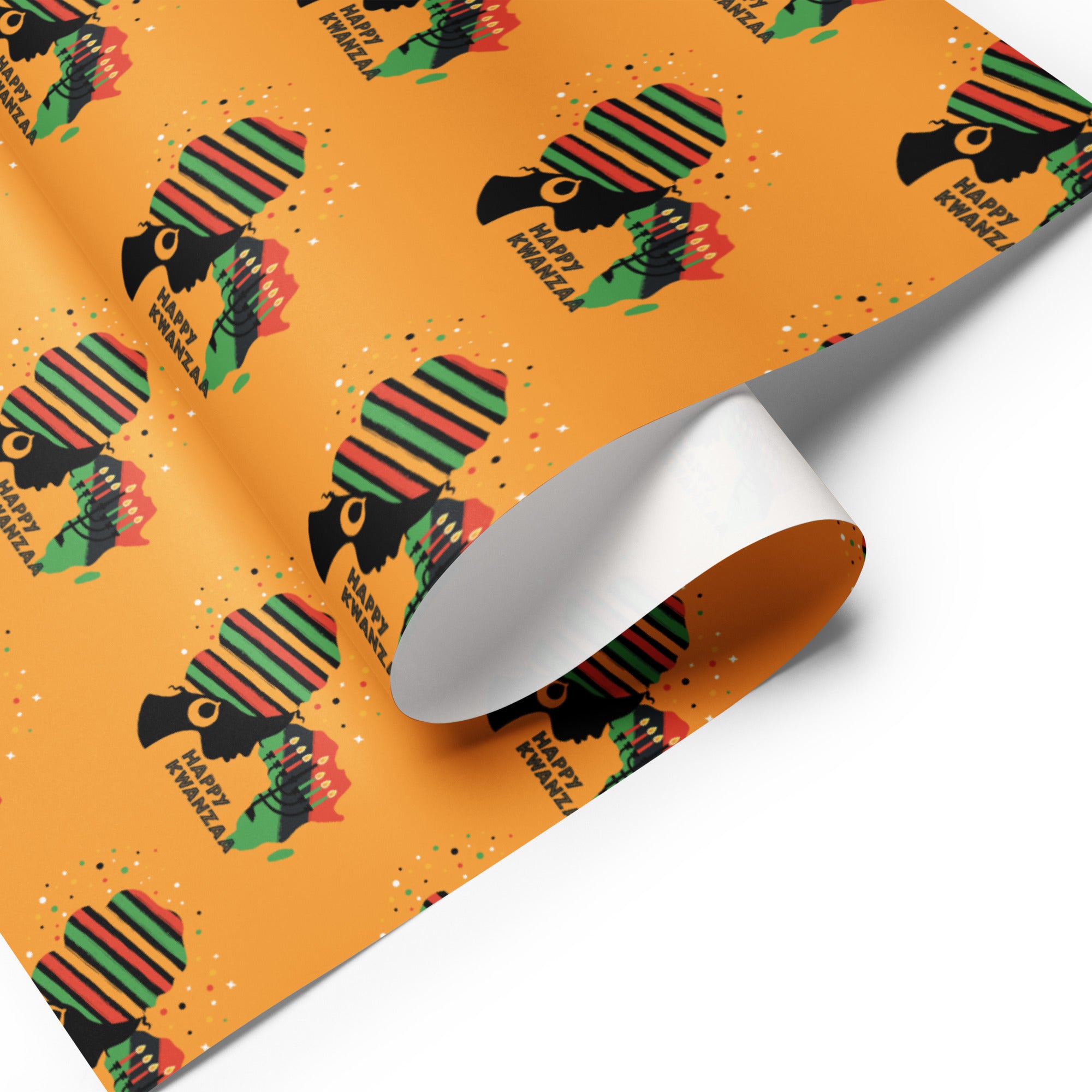 Happy Kwanzaa Wrapping paper sheets