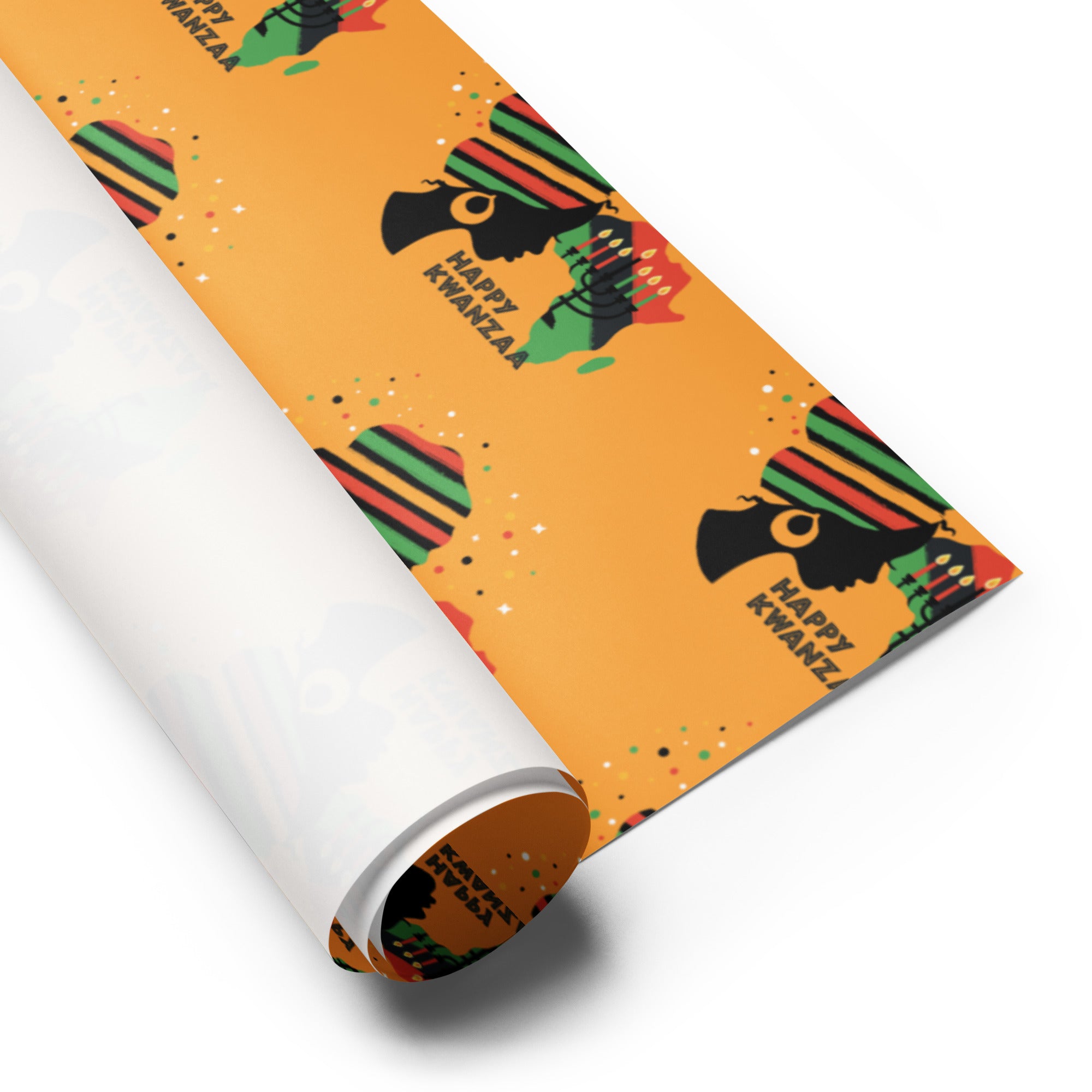 Happy Kwanzaa Wrapping paper sheets