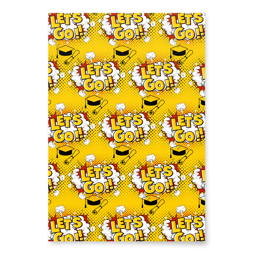 Graduation Wrapping paper sheets