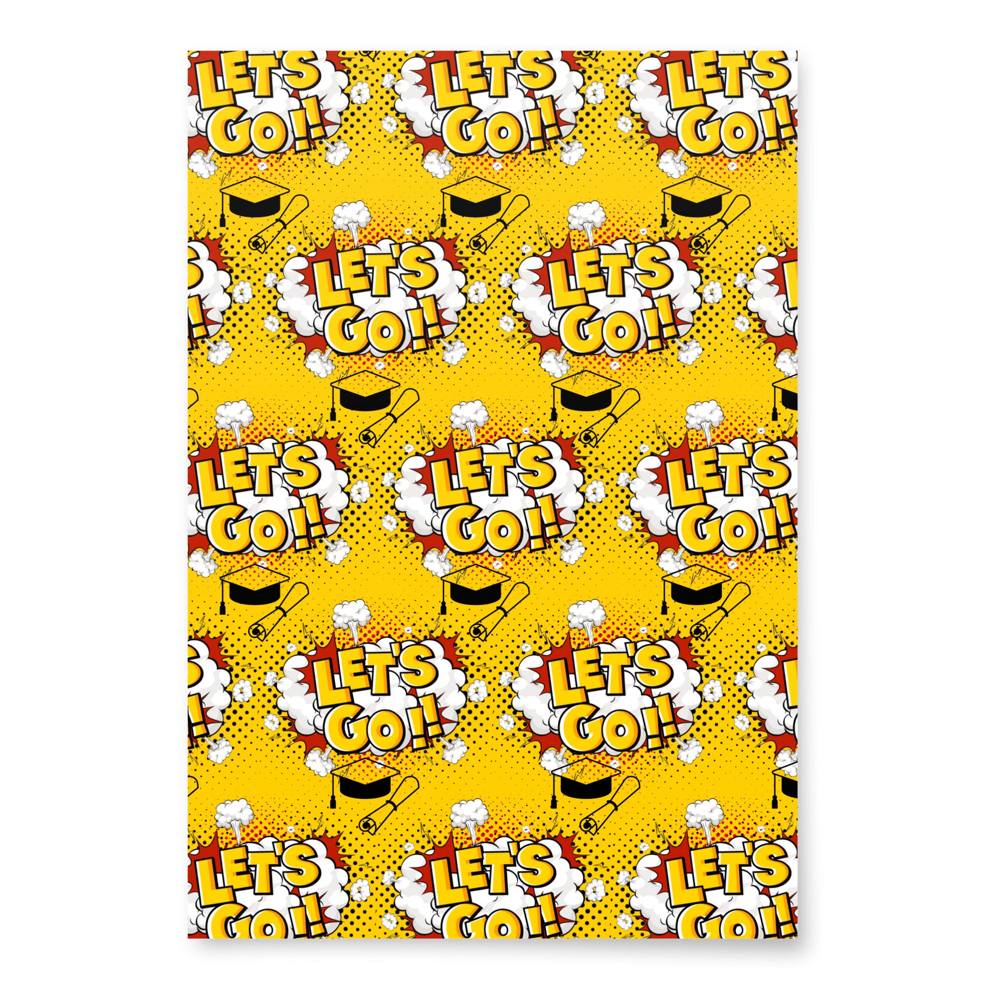 Graduation Wrapping paper sheets