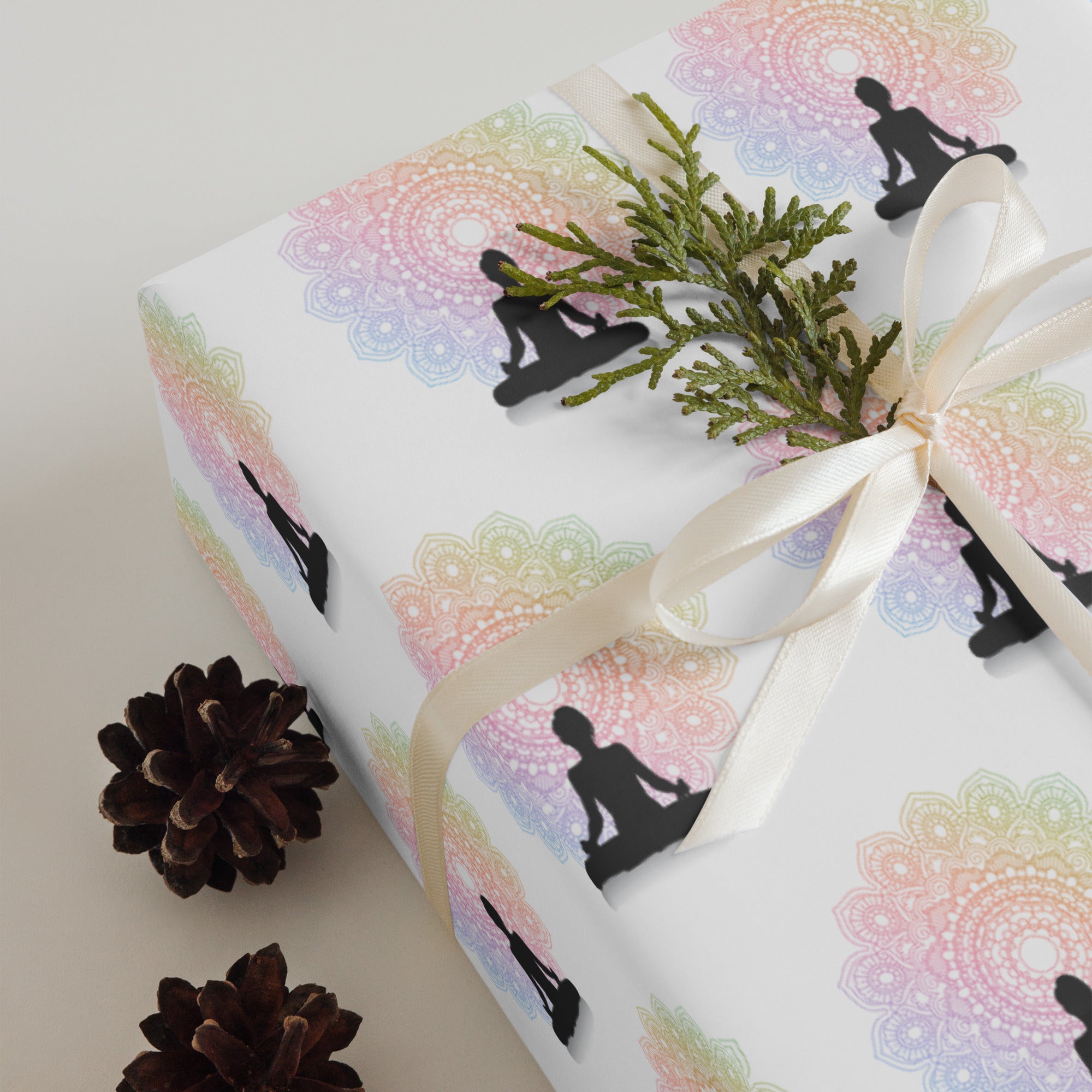 Yoga Wrapping paper sheets
